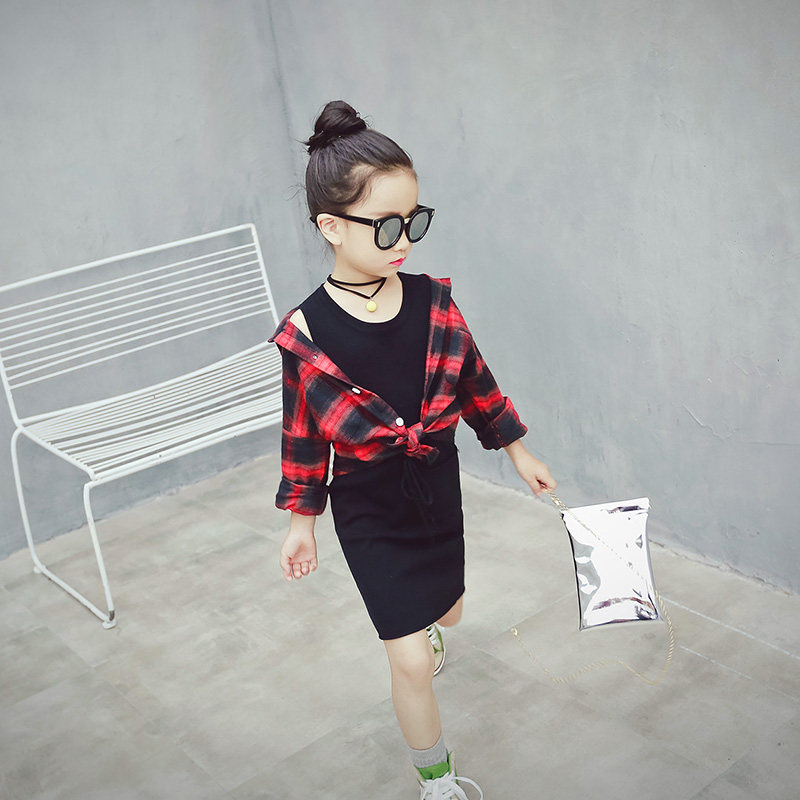 Chemise fille à manche longue - Ref 2088433 Image 1