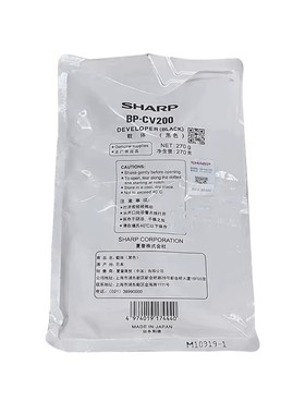 原装 夏普 M 2851 3151 3551 SF S245 S305 载体 BP-CV200 显影剂