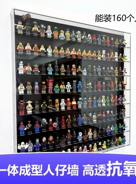 LuckyFigure超大人仔墙 一体成型人仔展示墙 高透亚克力 顺丰包邮