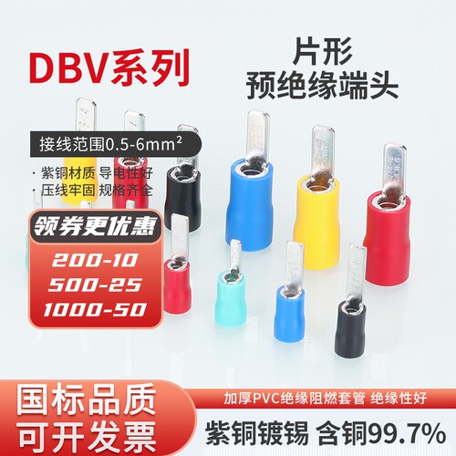 DBV1.25/2/3.5/5.5/8/14/22片形
