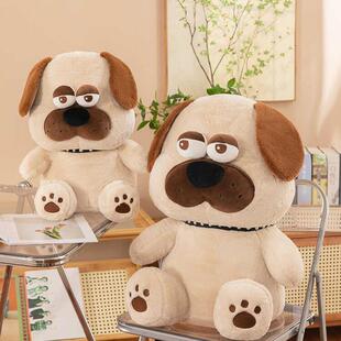 新款大眼沙皮狗巴扎黑公仔毛绒玩具小狗狗玩偶布娃娃抱枕儿童礼物