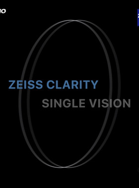 [ATHNO] ZEISS 德国蔡司 新清锐单光 铂金膜 超硬超薄 非球面镜片