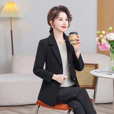 新款气质西装外套女春秋装小西服