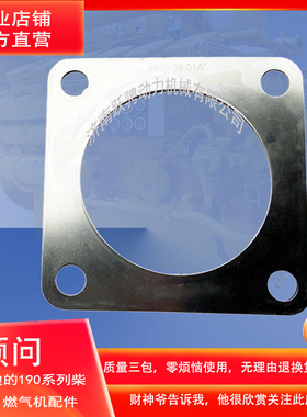 11112002济南驰动3000系列柴油机排出管波纹管垫片3012.09.01A