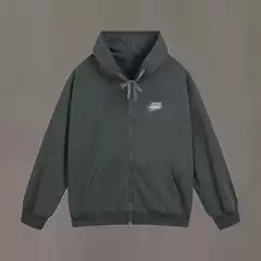 Youthful Trendy Multi-Color Zip-Up Sweatshirt