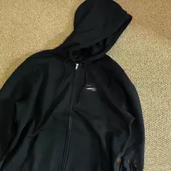 Letter Multi-Color Zipper Sweatshirt Jacket