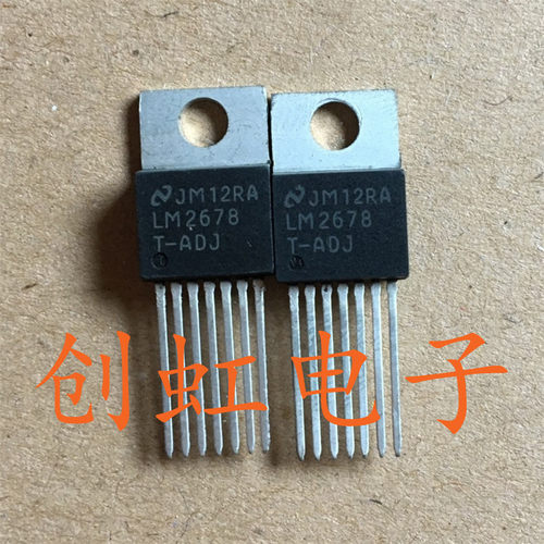 直插7脚 LM2678 进口全新原装 LM2678T-ADJ  开关稳压管