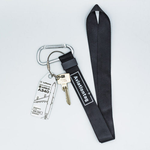 AviationTag PLANETAGS钥匙扣行李牌挂绳金属扣环软壳硅胶保护套