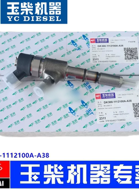 玉柴原厂YC4DK/YC4108/4D喷油器部件DK300-1112100原装正品喷油嘴