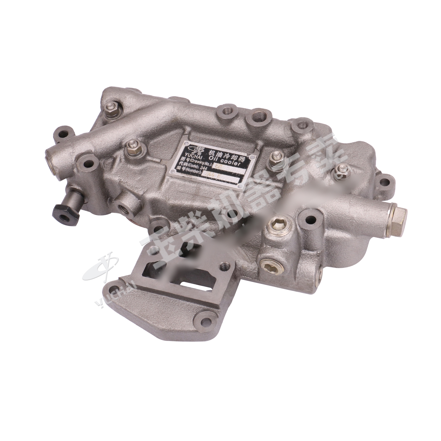 玉柴原厂YC4110/4E/4112发动机E2100-1013100机油冷却器散热器