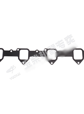 玉柴4108发动机原厂配件YC4D进气管垫AV500客货工程1D30原装正品