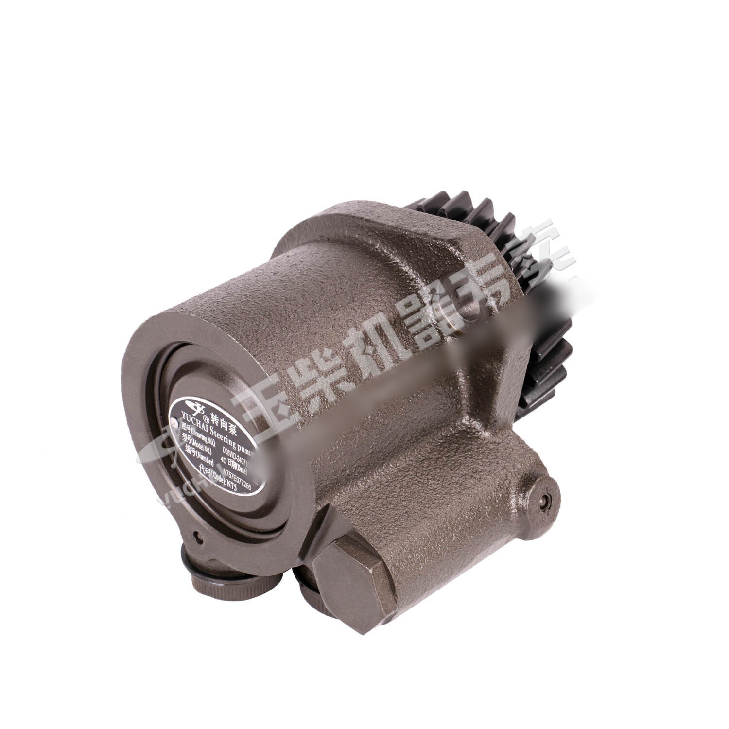 玉柴YC4108发动机客货车工程机方向机助力泵D08WD-3407100转向泵