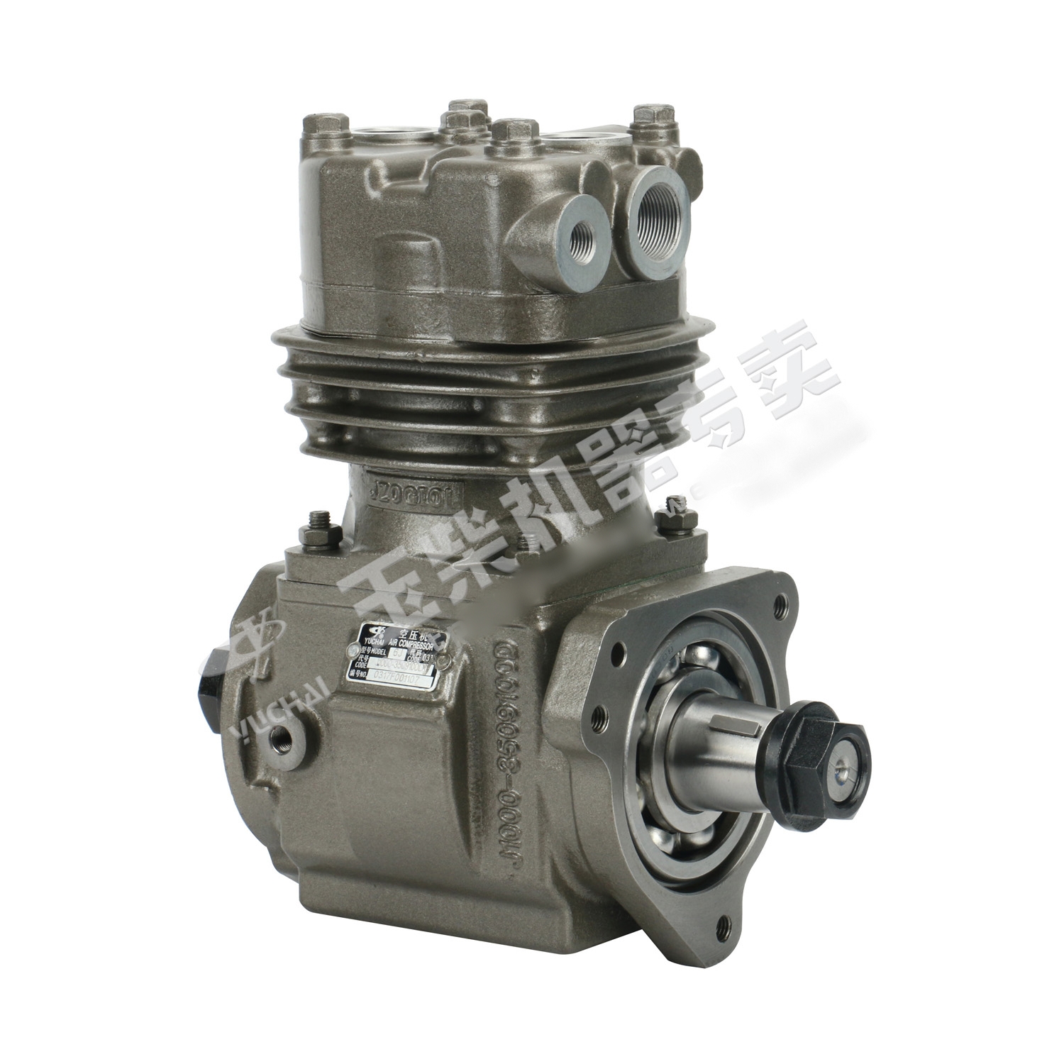 玉柴原厂YC6105/6108/6J发动机J1000-3509100D空气压缩机打气泵机