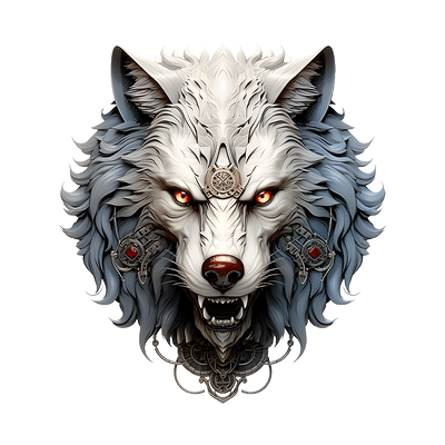 狼道个性创意车贴纸3D立体