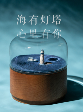 【好物体验专属】马鹿磁力音乐盒八音盒摆件定制女生情人节礼物