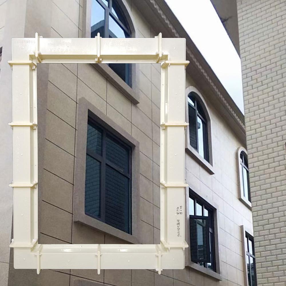 砖头窗套模具方形线条外墙装饰
