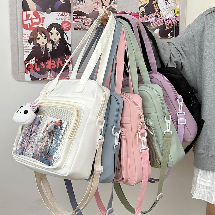 日系吧唧扎板痛包二次元谷子包大