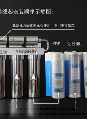 适配中脉科技巴马泉高磁活化净水器颐芯牌水机zmbj-03型过滤芯
