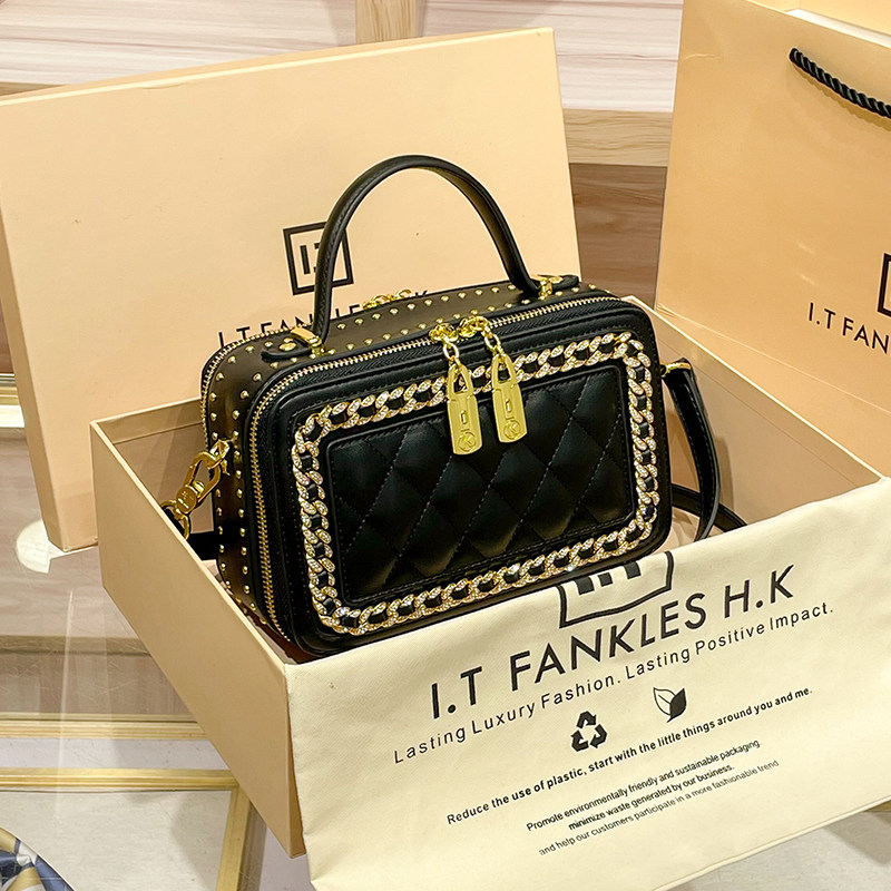 CITEX LV官方旗舰店香港代购包包女式2025新款真皮高级感手提包小