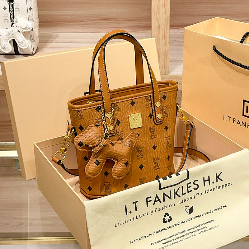 CITEX LV官方旗舰店香港真皮包包女2025新款春夏托特包菜篮子女包