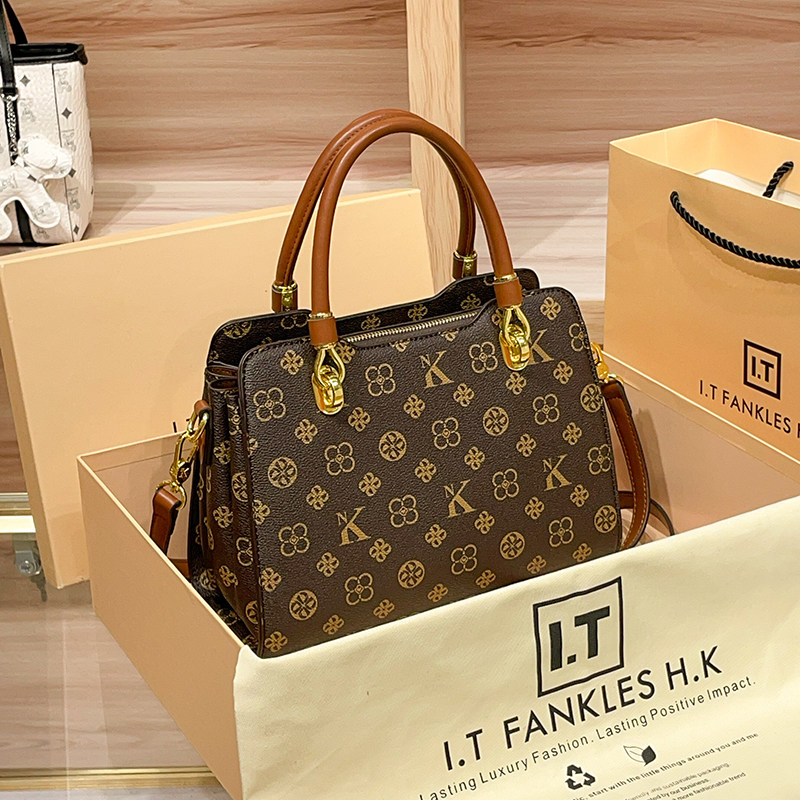 CITEX LV官方旗舰店香港真皮手提妈妈包包女式2025新款高级质感大