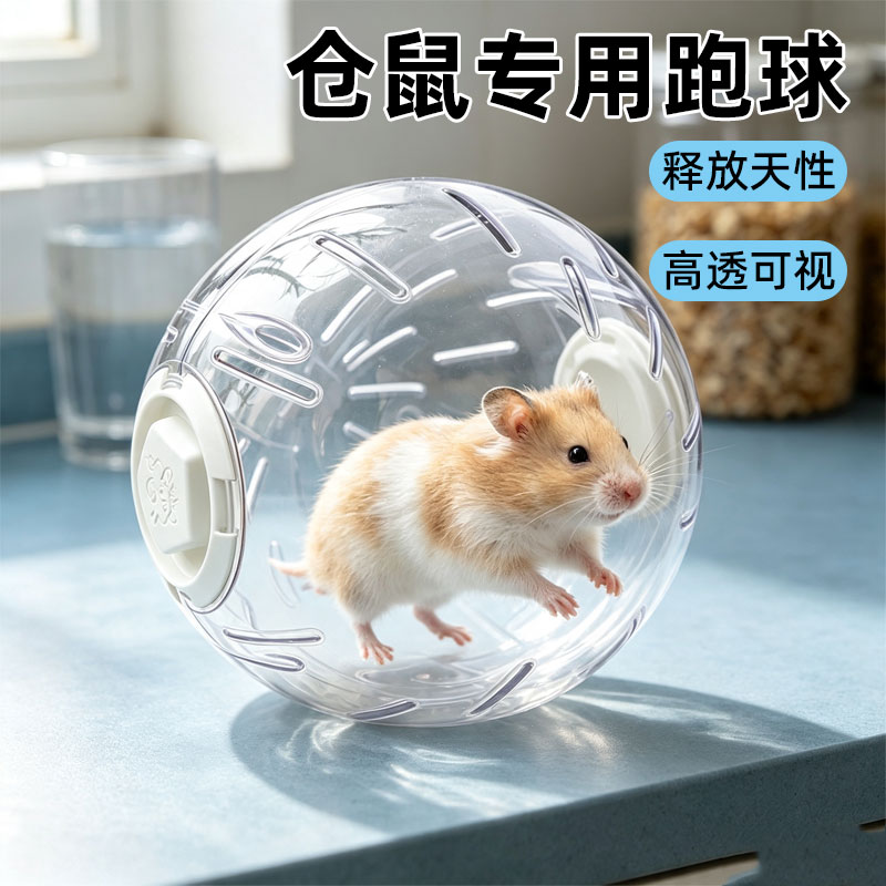 仓鼠跑球滚球解闷玩具笼内外通用