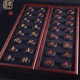 包邮 高档礼品 原创中国象棋黑檀木质镶嵌象棋 笨木匠