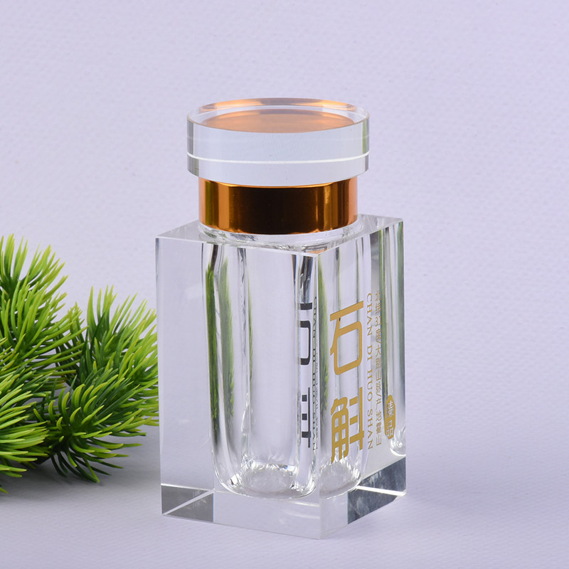 石斛粉水晶瓶礼品盒枫斗水晶罐