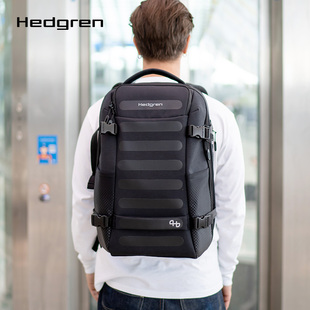 Hedgren 海格林双肩书包男士 新品 背包大容量旅行电脑HCMBY09