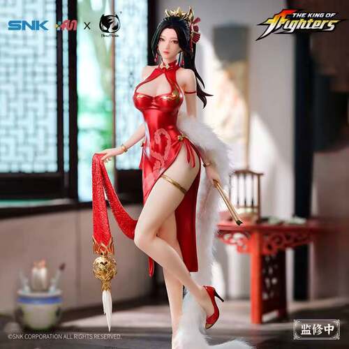 BearPanda×SNK正版授权不知火舞1/6手办—《红裳舞》