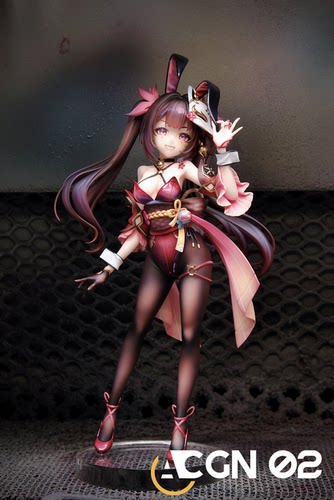 【集美】【ACGN 02 STUDIO】兔女郎 银狼&花火手办雕像模玩
