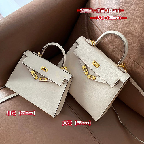 半手工二代mini真皮凯莉包