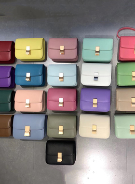 高级感空姐包2025新款mini真皮box豆腐包单肩斜跨迷你小方包潮女