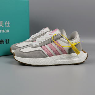 工厂断码尾货女士爆米花减震健步鞋防滑耐磨弹簧真皮运动休闲鞋女