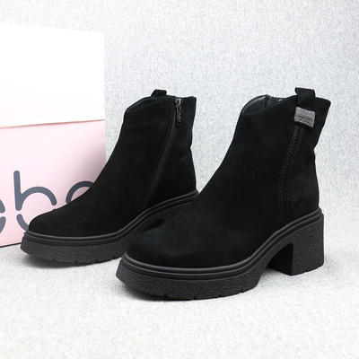 外贸俄罗斯订单反绒皮女士雪地靴