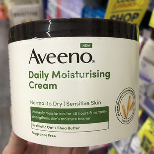 现货澳洲aveeno艾惟诺燕麦日常润肤霜400g