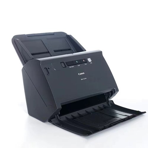 佳能 DR-C240专业高速文档A4幅面档案合同发票连续扫描仪45页90面
