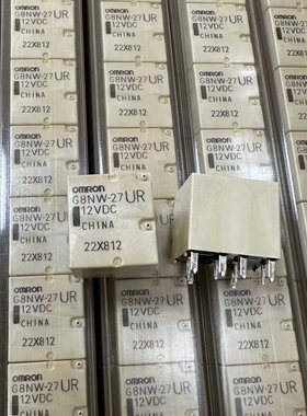 现货 G8NW-27UR 12VDC 10脚 欧姆龙汽车继电器G8NW-27SR 全新原装