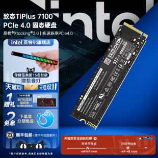 4TB m2固态硬盘SSD长江存储intel旗舰店 致态TiPlus7100