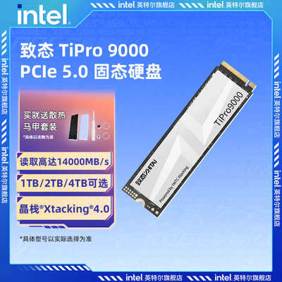 致态TiPro9000 pcie5.0 1/2TB m.2台式机SSD固态硬盘长江存储