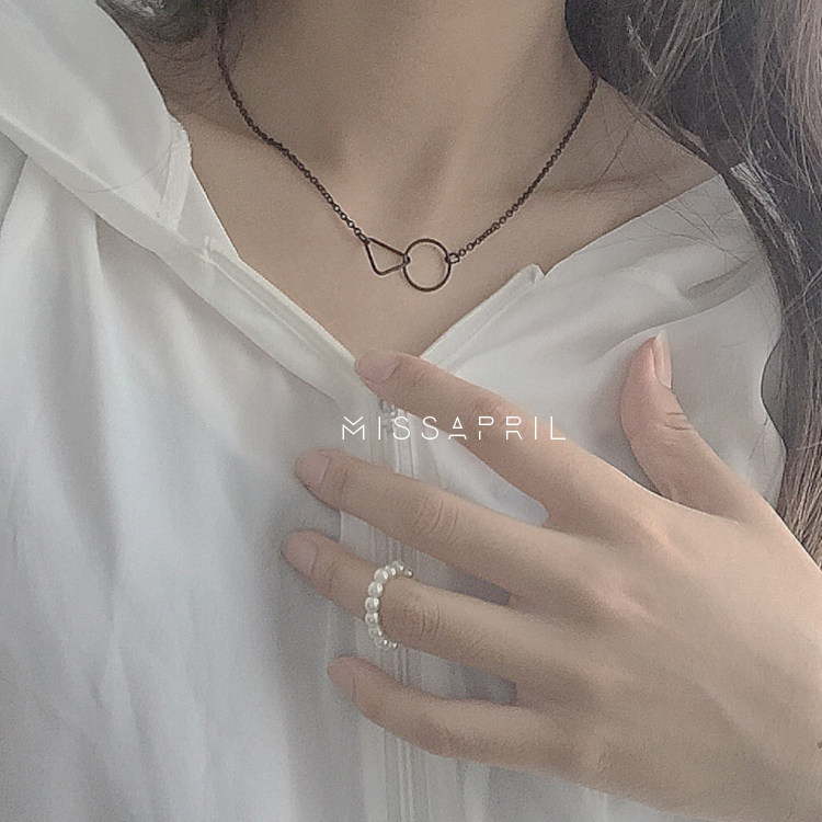 Necklace HM cos style other stories Clavicle chain necklace Geometric intersectionin the Accessories/Fashion Jewelry, Necklace  category - from Buy2taobao.com to provide professional Taobao agent buy service