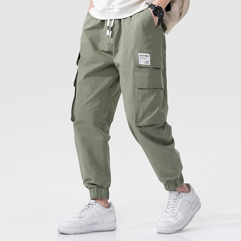 Spring and autumn new casual loose Korean fashion brand youth overalls men's wear