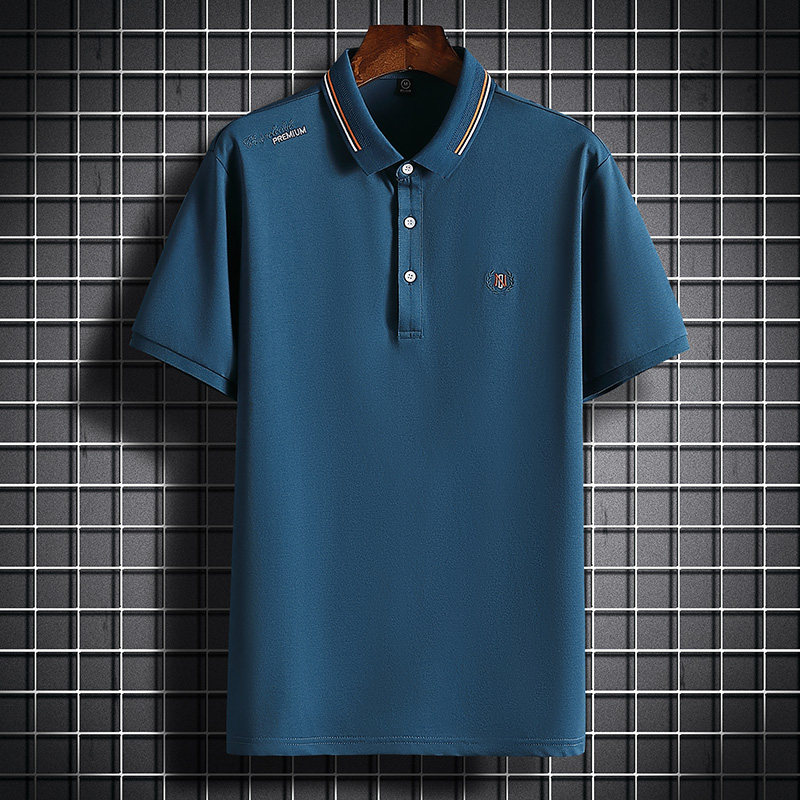 夏季主推纯短袖POLO衫男百搭潮牌绣花POLOPL20813-P35,男装Polo衫,星座217-4