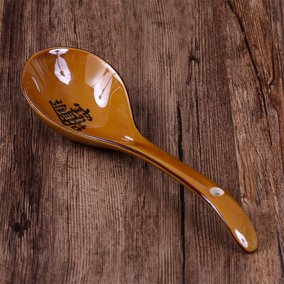 勺子陶瓷调羹汤勺面碗专用勺盛