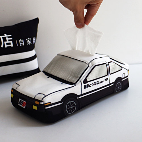 头文字D藤原E86汽车纸巾盒