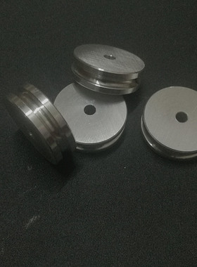 直径30皮带轮单槽U形4毫米圆皮带MBRFA30模型传动轮防滑小皮带盘