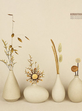 侘寂风软装饰品摆件家居饰品禅意博古架书架民宿客厅禅意新中式小