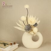 干花高级感装 饰摆件客厅轻奢高档室内手工家居摆设花束插花装 饰品