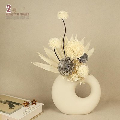 高级感客厅装饰摆件干花