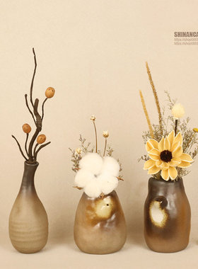 小摆件家居饰品客厅家庭书柜茶室茶架民宿侘寂风书架中式复古软装